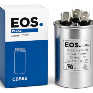 Capacitor 30+2.5uf Ar Condicionado 9000 E 12000 Universal Nf