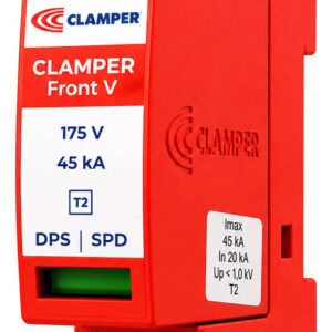 Dps 175v 45ka Protetor Surto E Raio Clamper Front Anti-raio