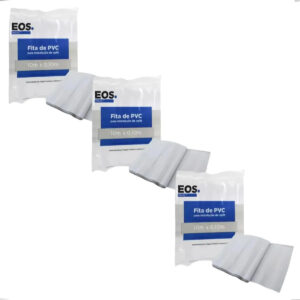 Kit 03 Fitas Pvc Branca Refrigeração Ar Condicionado 10m Eos