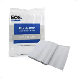 Fita De Pvc Branca P/ Isolamento Refrigeração 100mmx10m Eos
